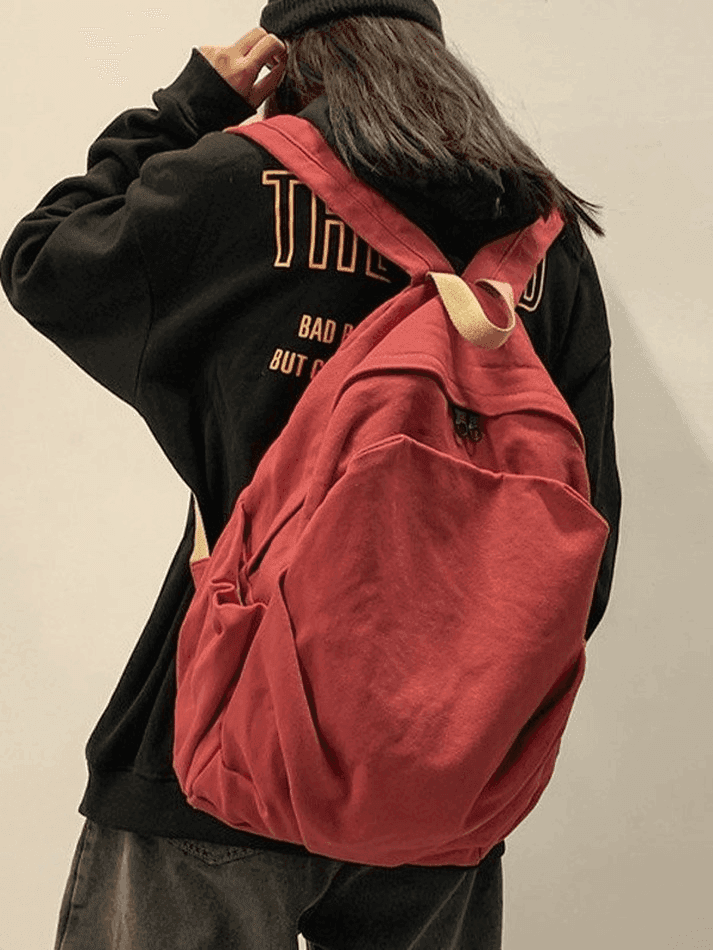 Amarae | Vintage Wash College School Backpack