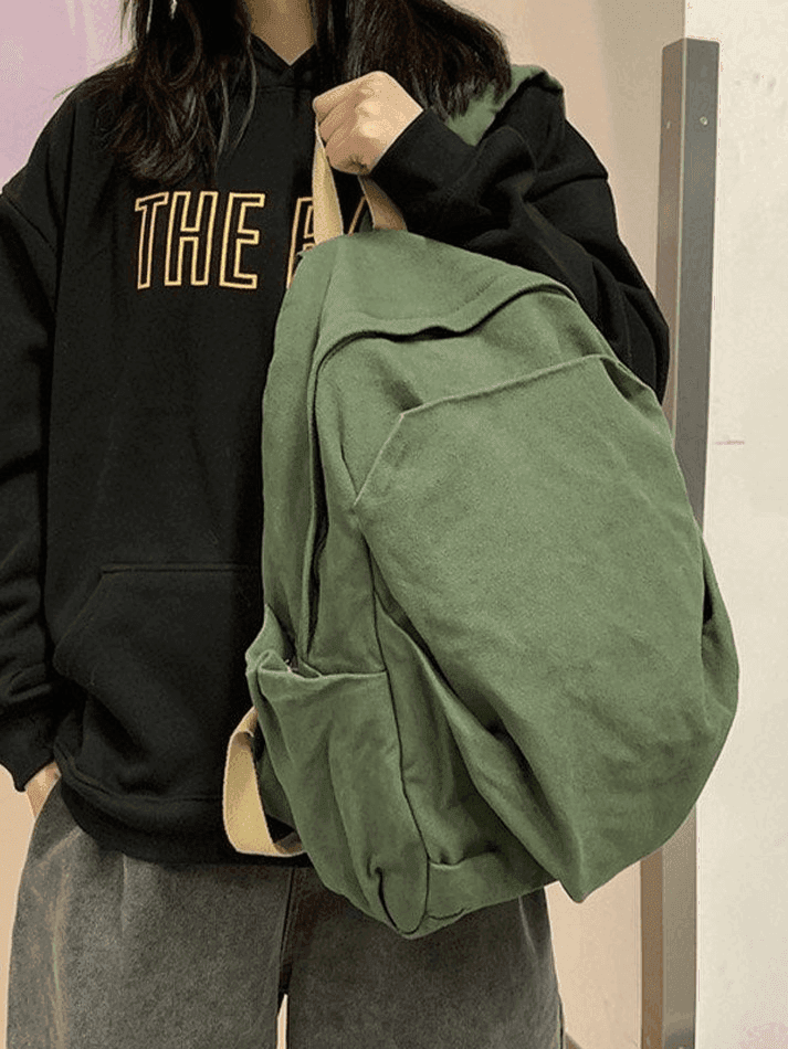 Amarae | Vintage Wash College School Backpack