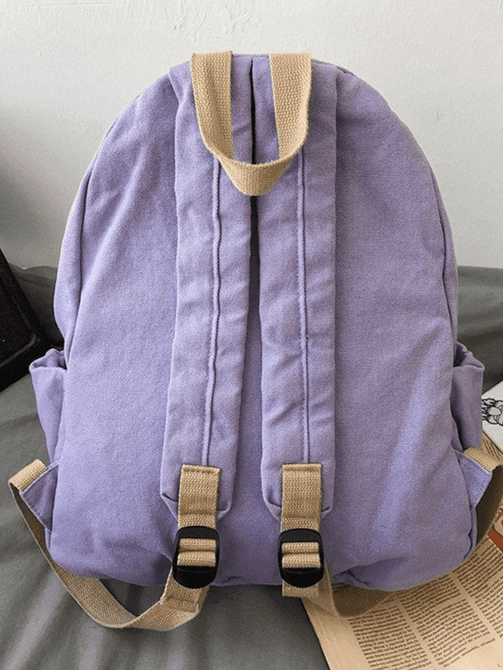Amarae | Vintage Wash College School Backpack