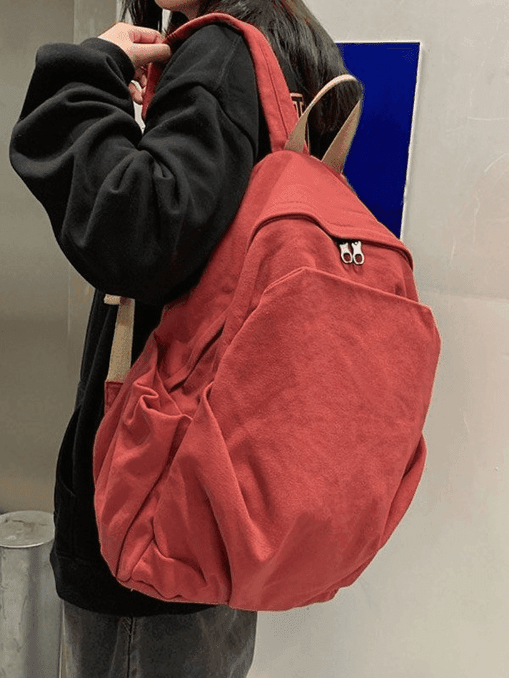 Amarae | Vintage Wash College School Backpack