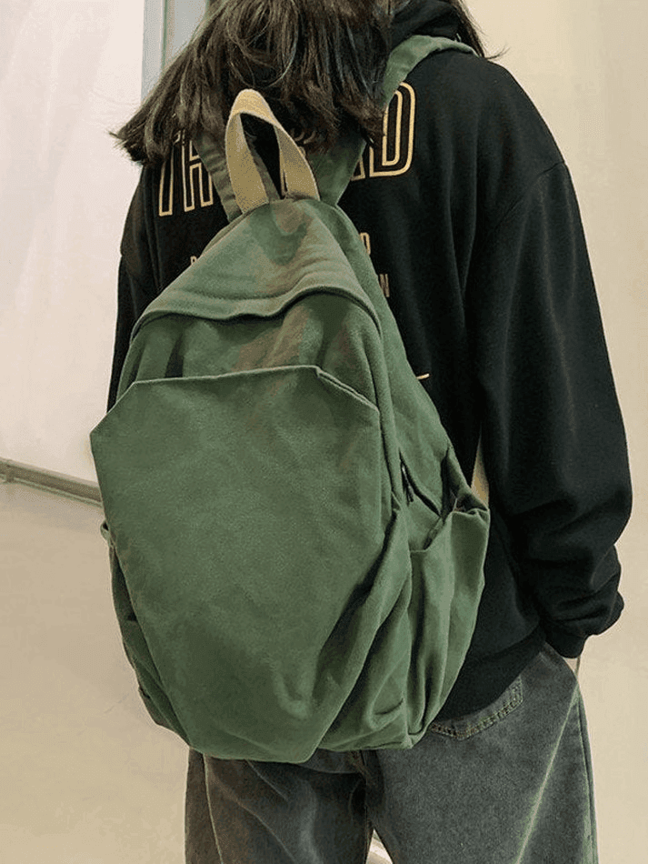 Amarae | Vintage Wash College School Backpack