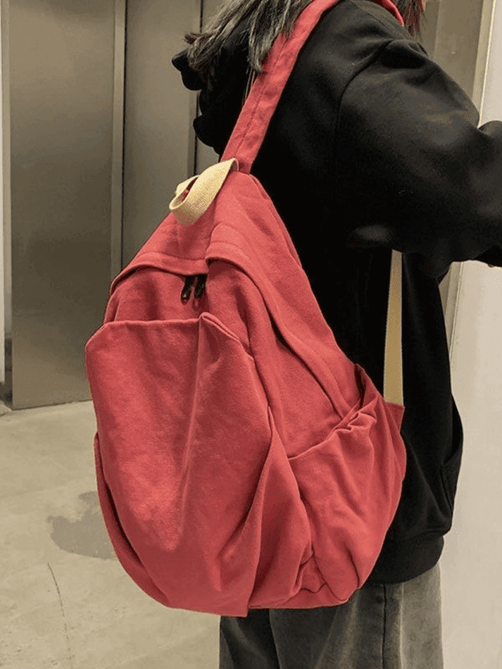 Amarae | Vintage Wash College School Backpack