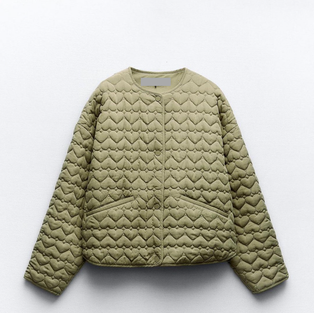 Lune London | Quilted heart pattern jacket