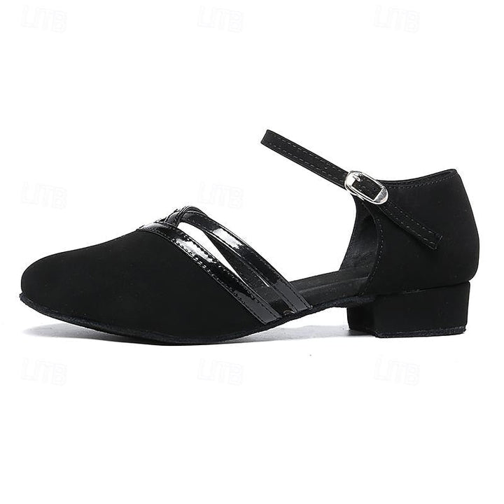 Lune London | Modern Dance Shoes for Women - Black - High-Quality Suede