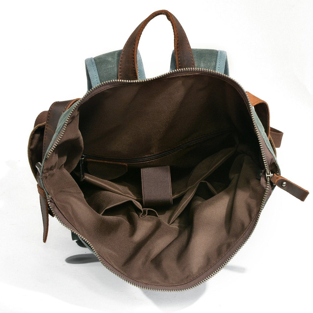 Amarae | Canvas Rolltop Rucksack - Lundastyle - Sustainable and Stylish for Adventurers