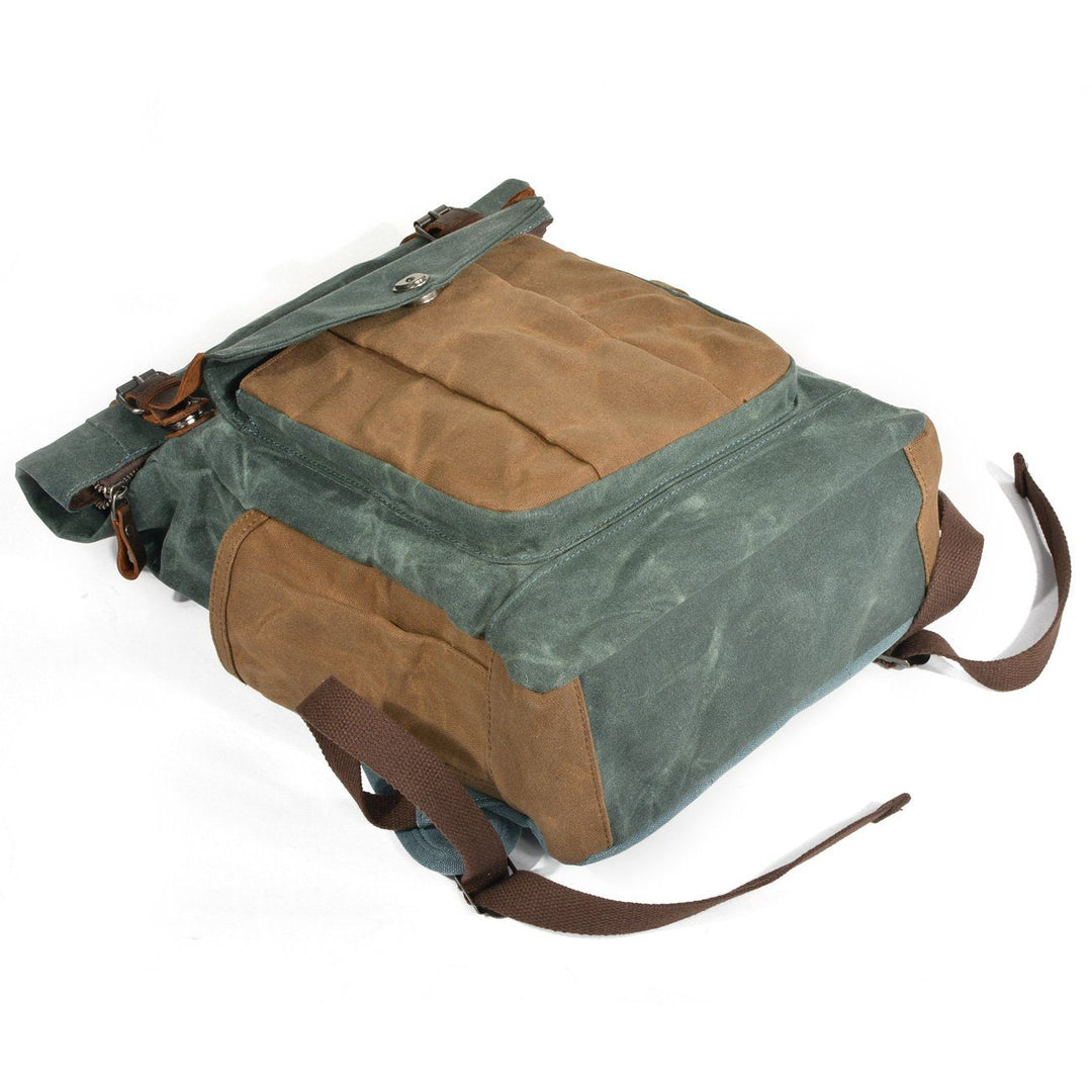 Amarae | Canvas Rolltop Rucksack - Lundastyle - Sustainable and Stylish for Adventurers