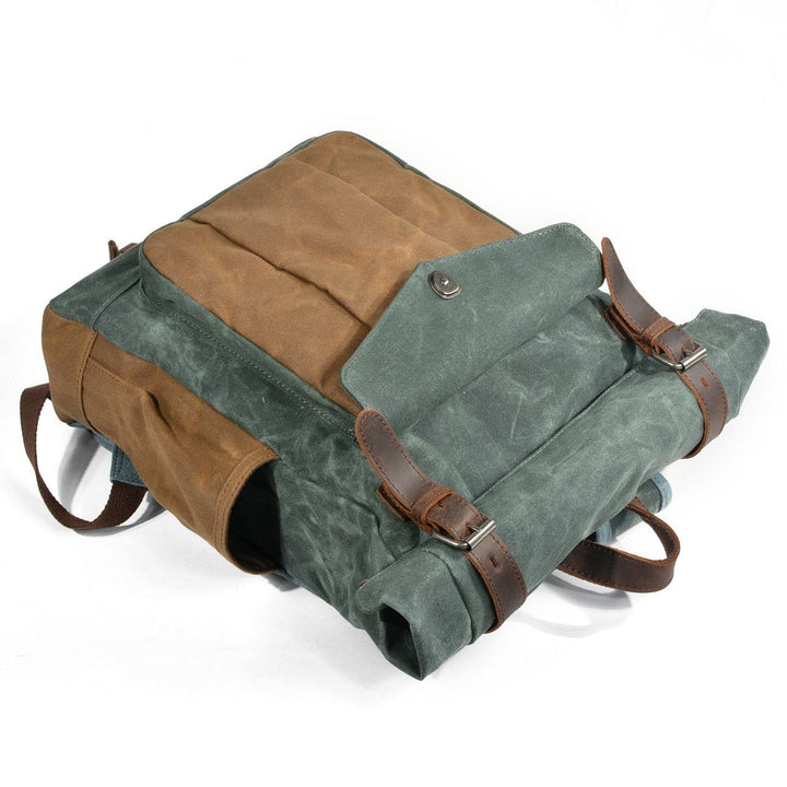 Amarae | Canvas Rolltop Rucksack - Lundastyle - Sustainable and Stylish for Adventurers
