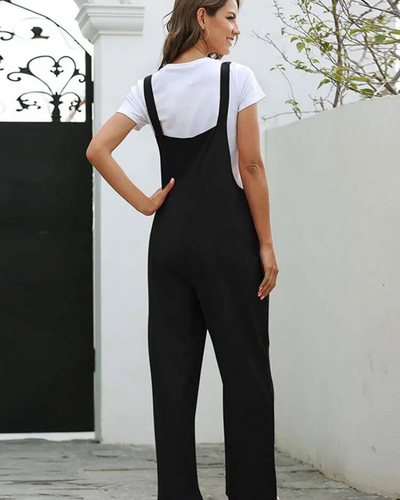Amarae | White Overalls Women Casual