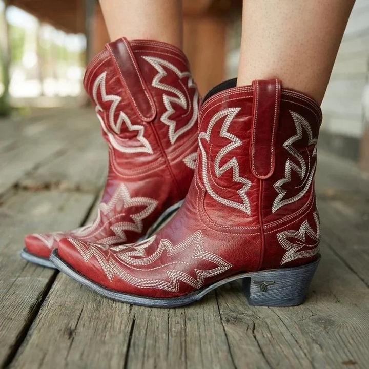 Lune London | Women's Western Cowboy Boots Brown