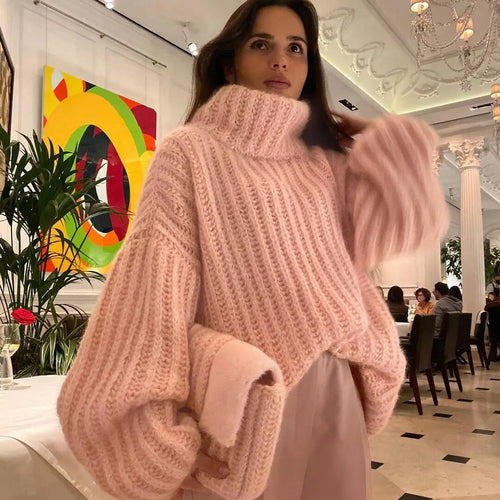 Amarae | Softer, snow-covered sweater