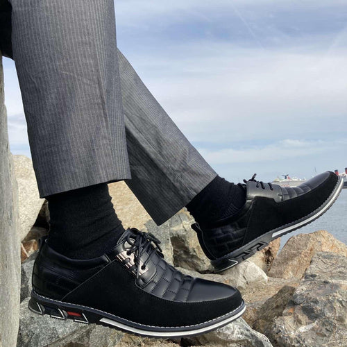 Amarae | Leather Orthopedic Men's Shoes