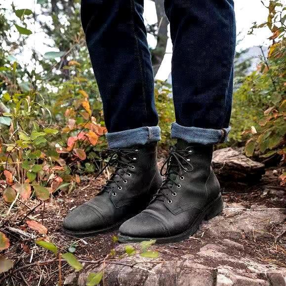 Lune London | Retro Lace-Up Boots for Men