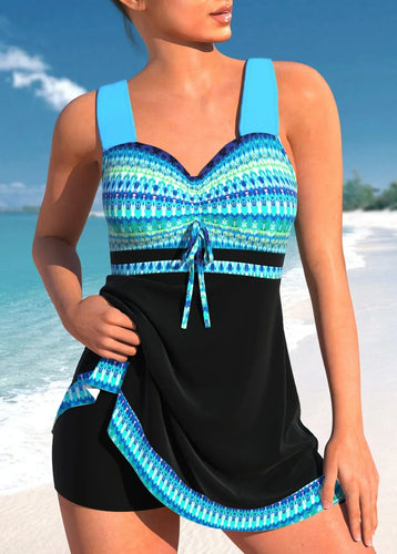 Amarae | Slim Lightweight Tankini Made Of Patchwork