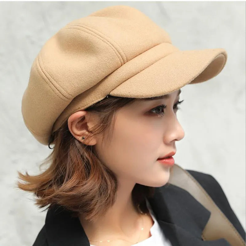 Amarae | Balloon hat Vintage style and comfort for winter