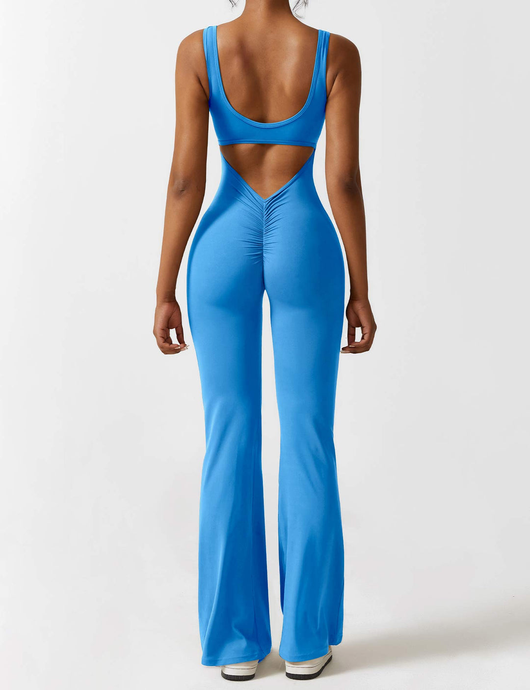 Lune London | V-Back Flared Jumpsuit
