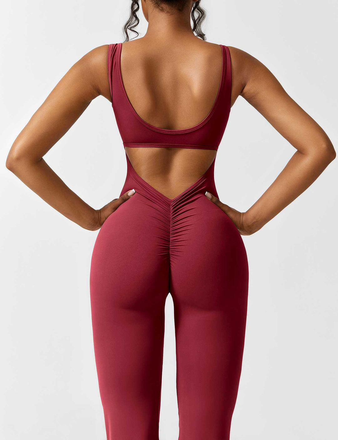 Lune London | V-Back Flared Jumpsuit