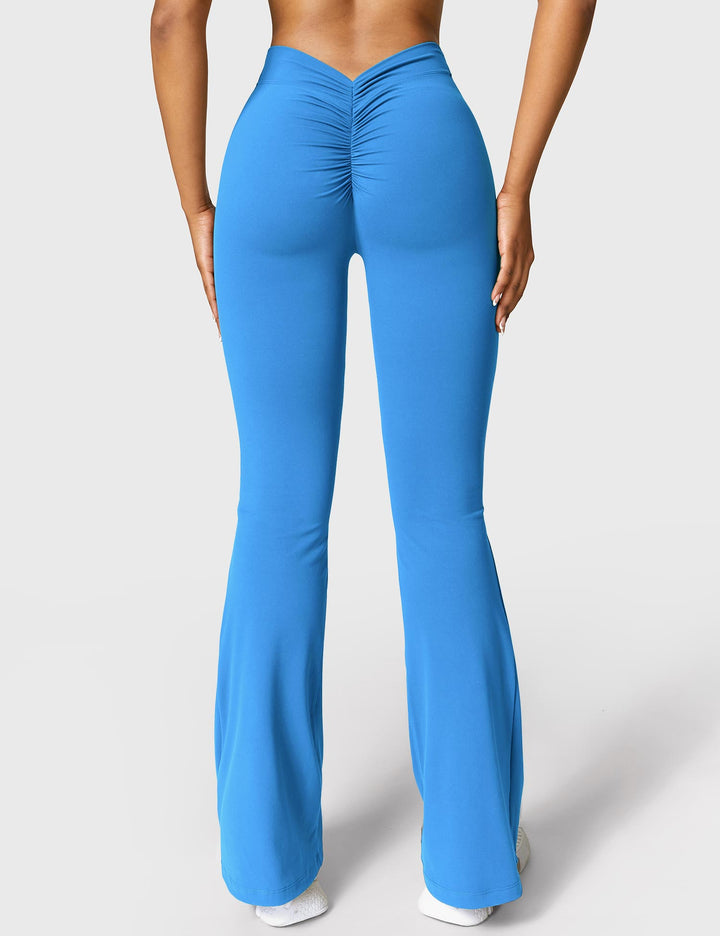 Amarae | Flared leggings with V-neck