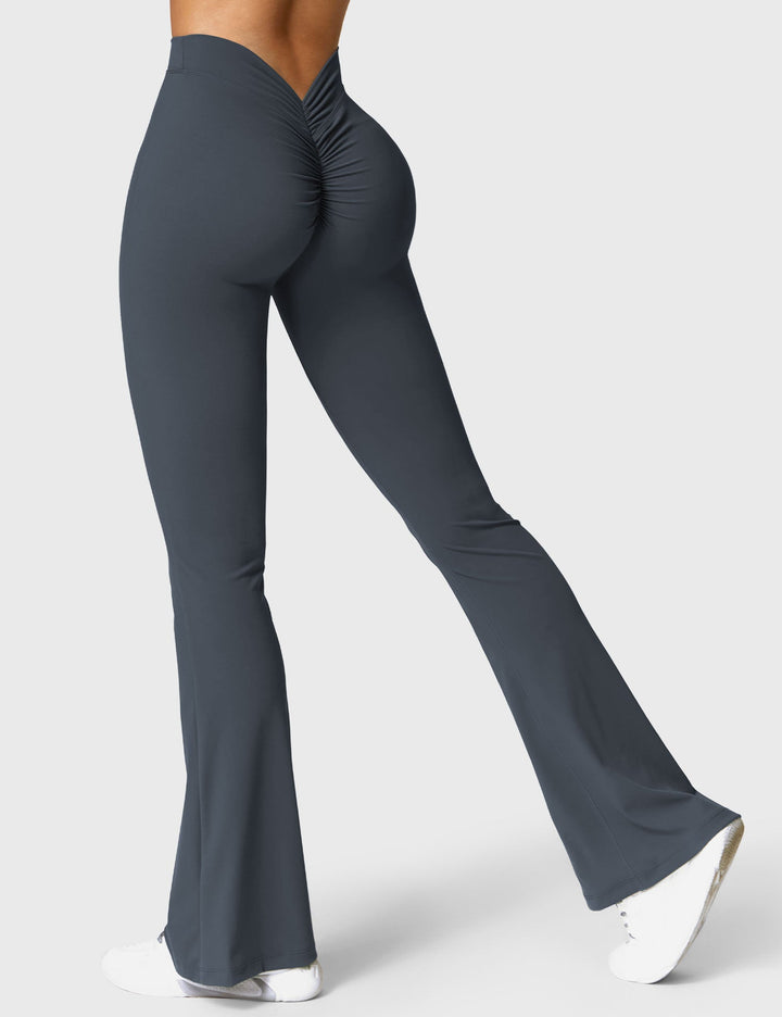 Amarae | Flared leggings with V-neck