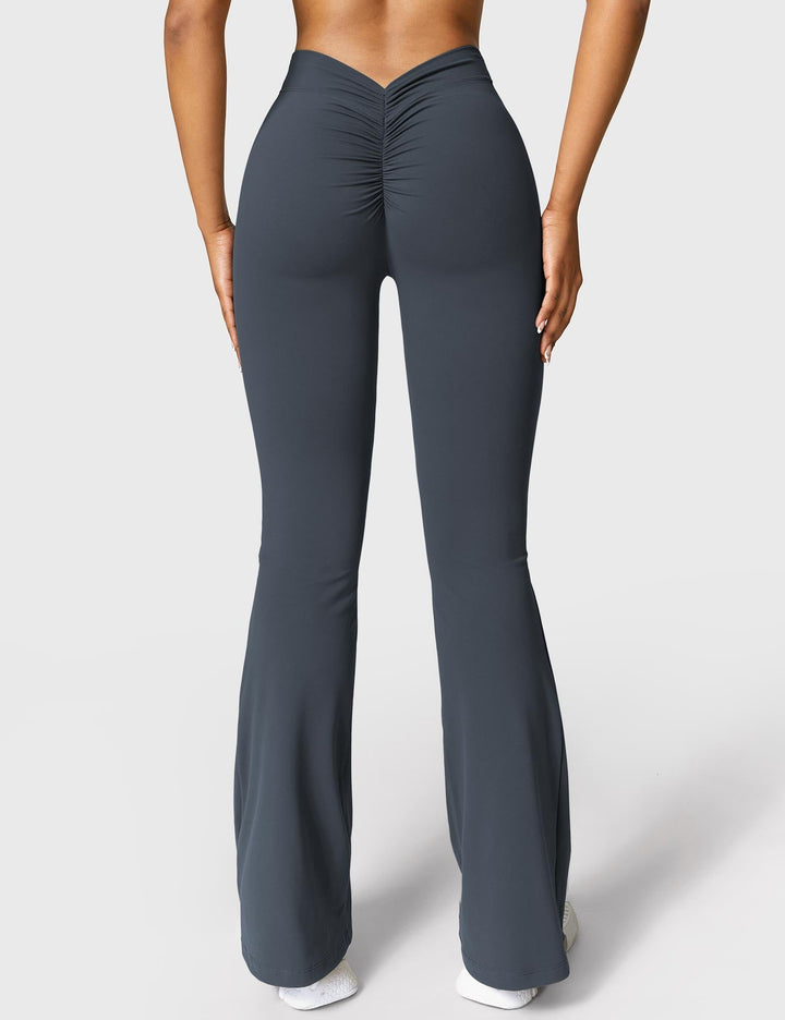 Amarae | Flared leggings with V-neck