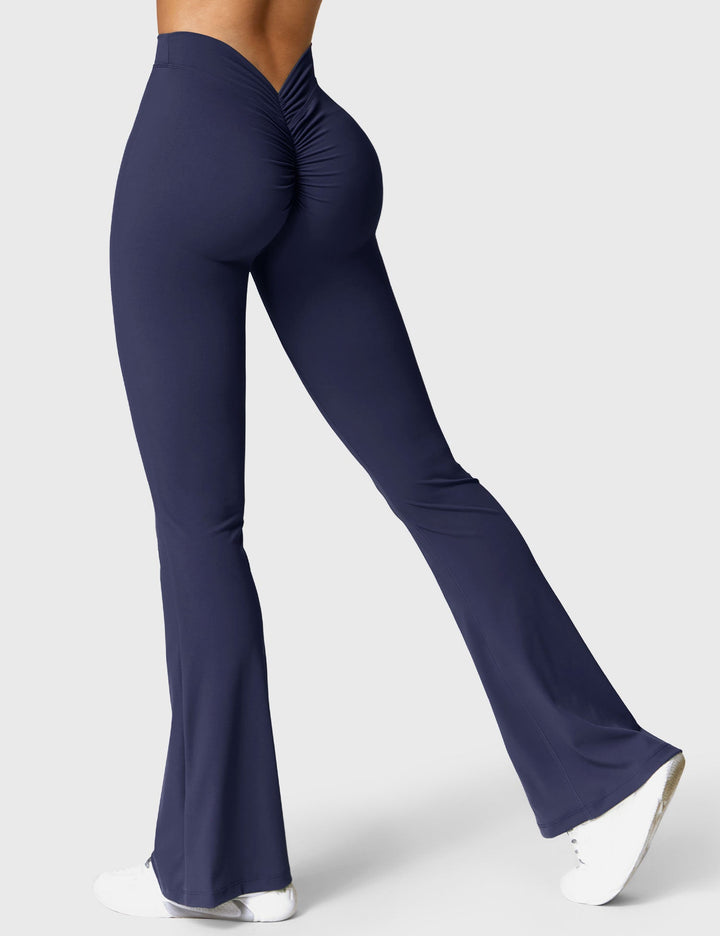 Amarae | Flared leggings with V-neck