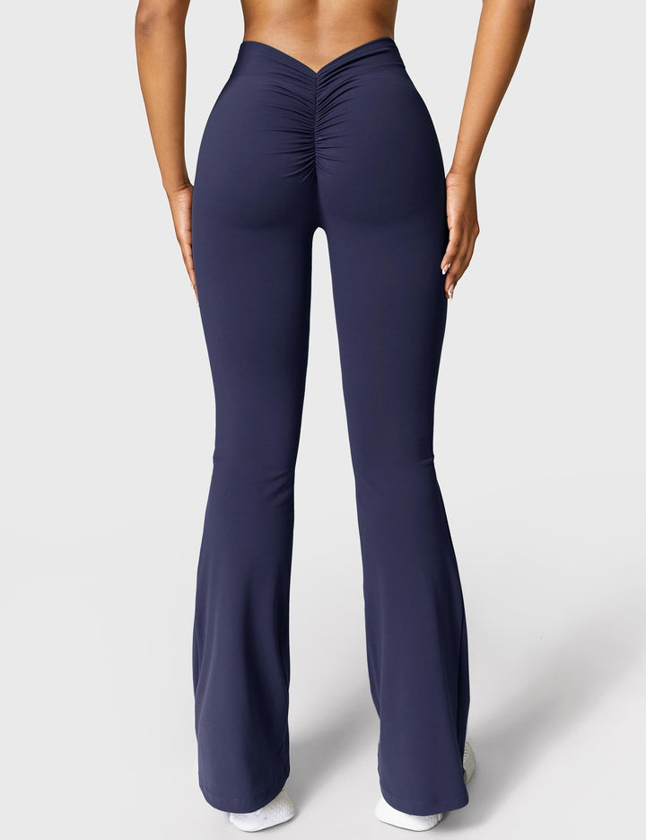 Amarae | Flared leggings with V-neck