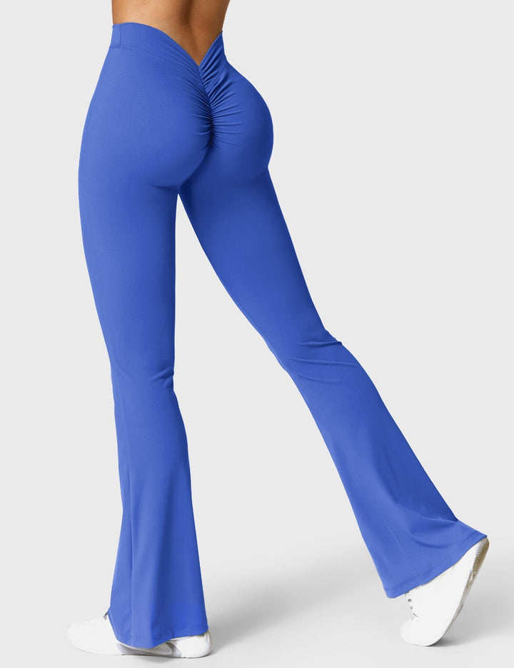 Amarae | Flared leggings with V-neck
