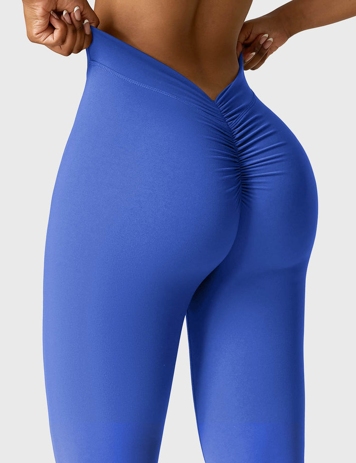 Amarae | Flared leggings with V-neck