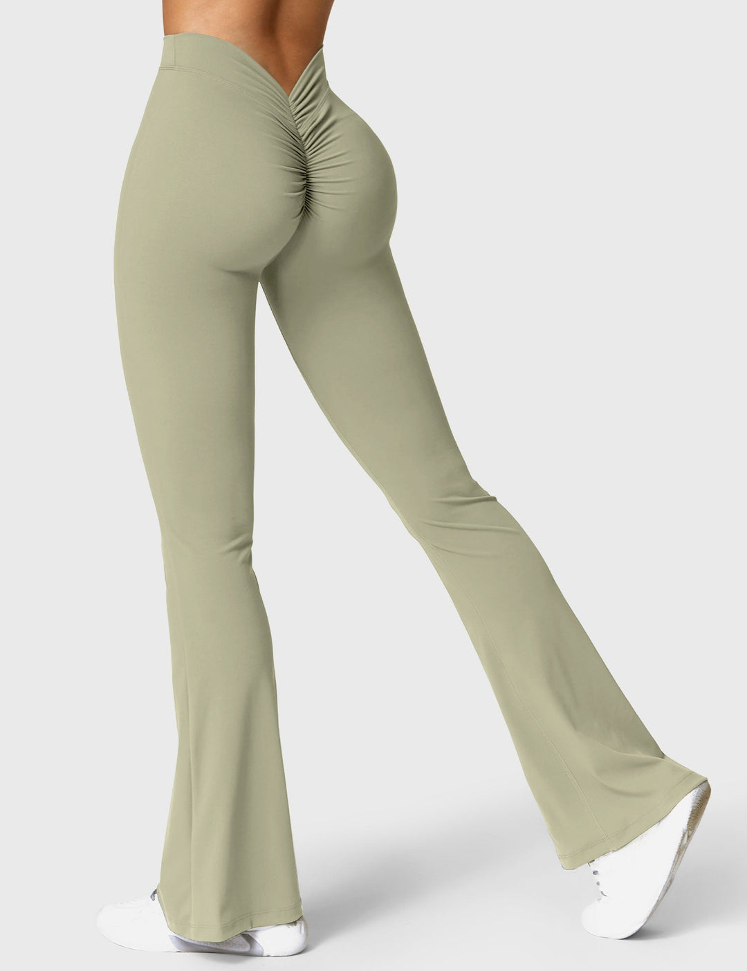 Amarae | Flared leggings with V-neck