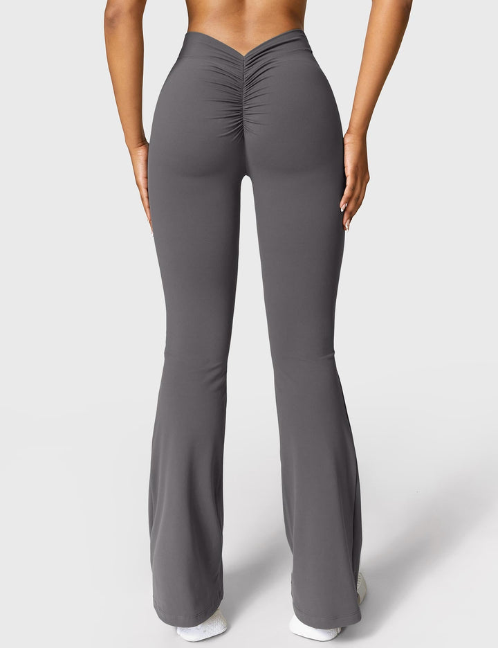 Amarae | Flared leggings with V-neck