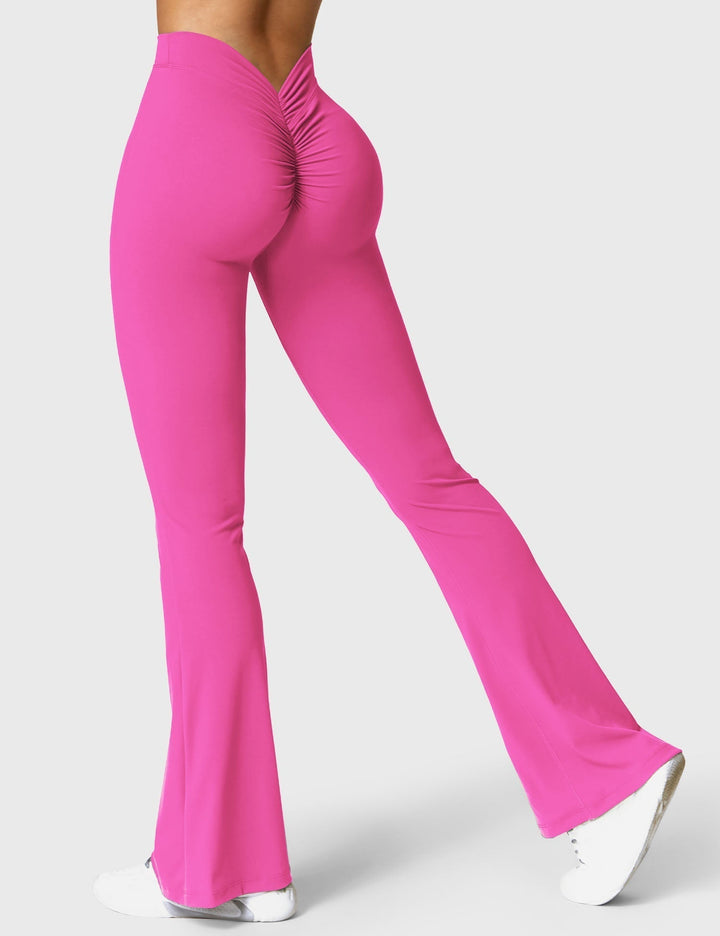Amarae | Flared leggings with V-neck