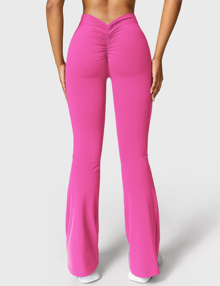 Amarae | Flared leggings with V-neck