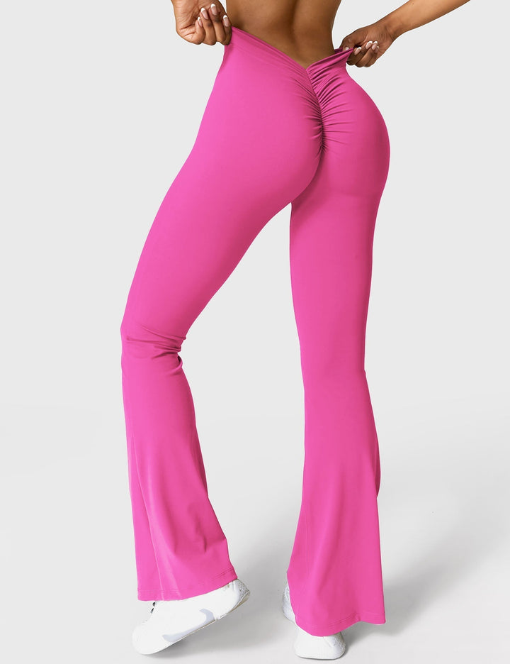 Amarae | Flared leggings with V-neck