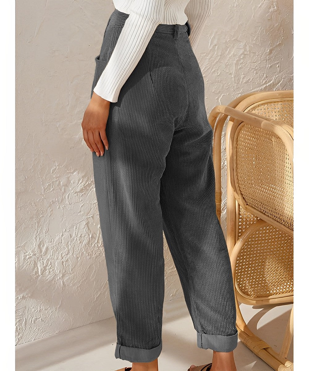 Lune London | Straight Cord Pants
